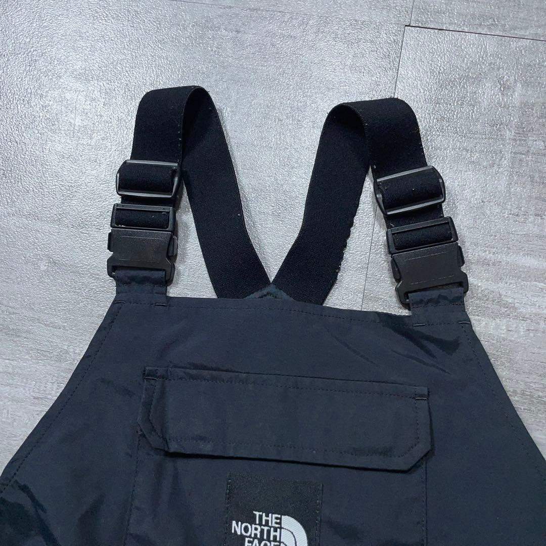ノースフェイス スキーウェア 110 黒 ビブパンツ スキーウェア スノーボード