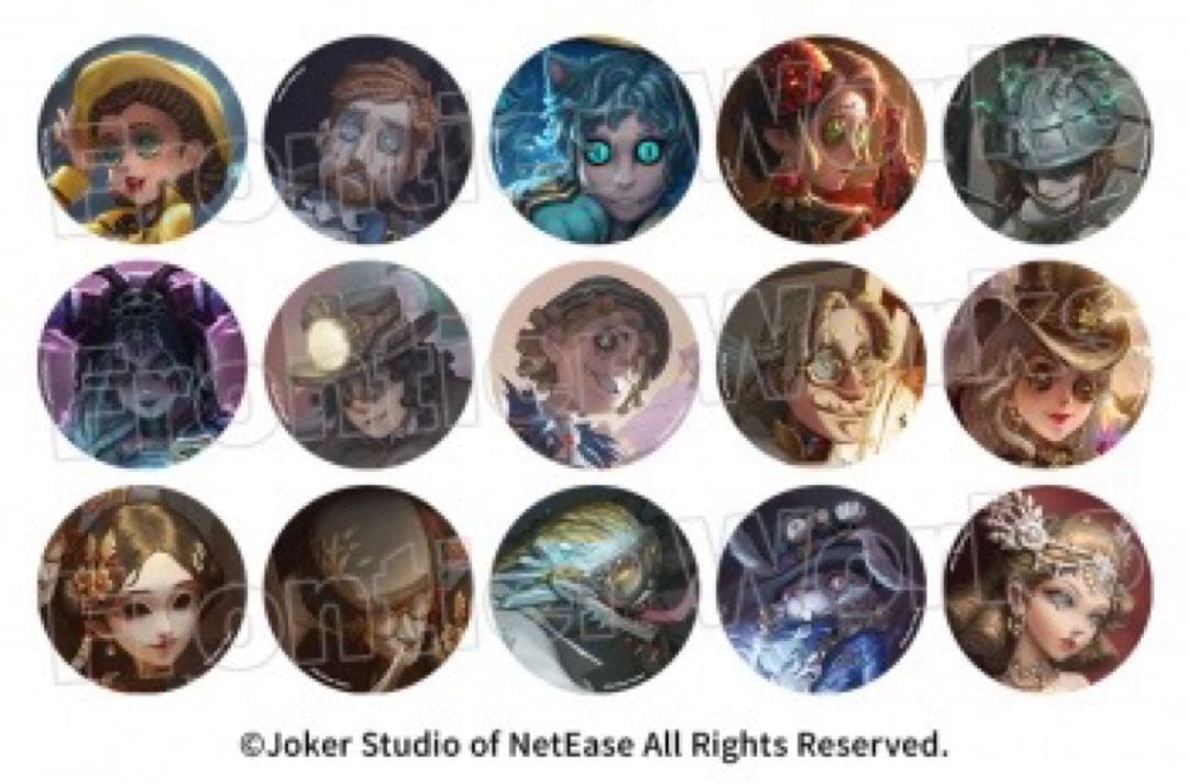 アイデンティティ　第五人格　缶バッジ (イラストコレクション)　20BOX