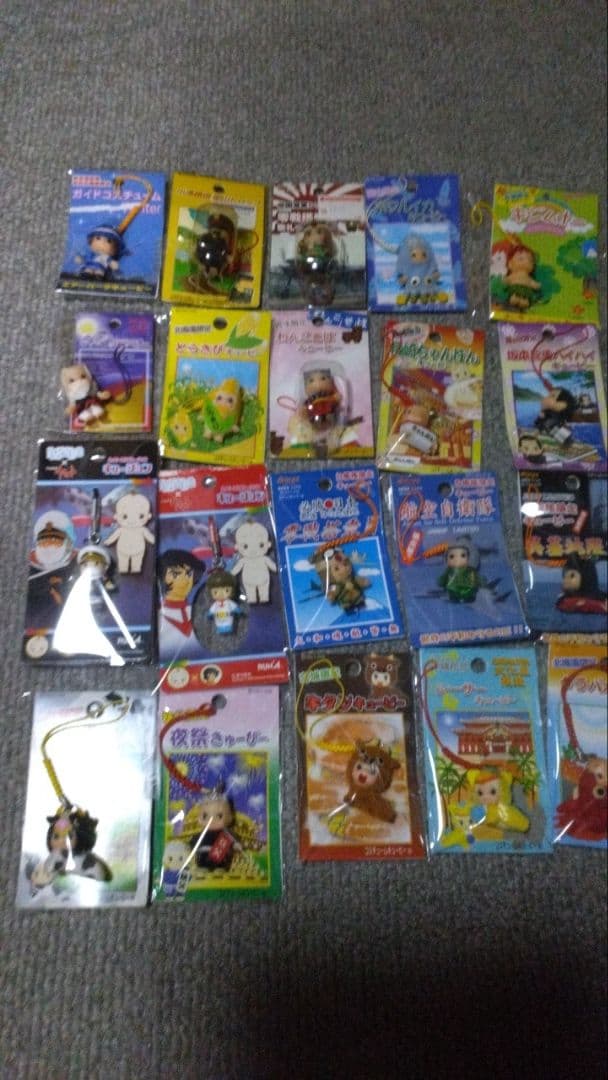 超激レア‼️キューピー人形キャラクター ストラップ セット 190体セット‼️