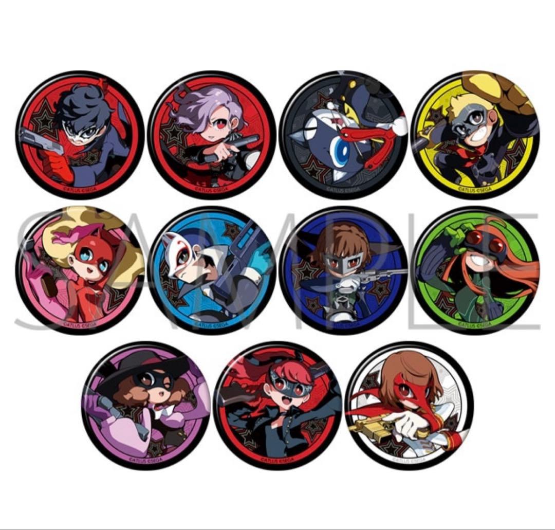 ペルソナ5 タクティカ キャラバッジコレクション コンプリート 箱付き