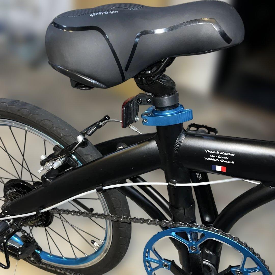 ⭐︎Renault 折りたたみ自転車 20インチ/ライト/サドルカスタム/ルノー
