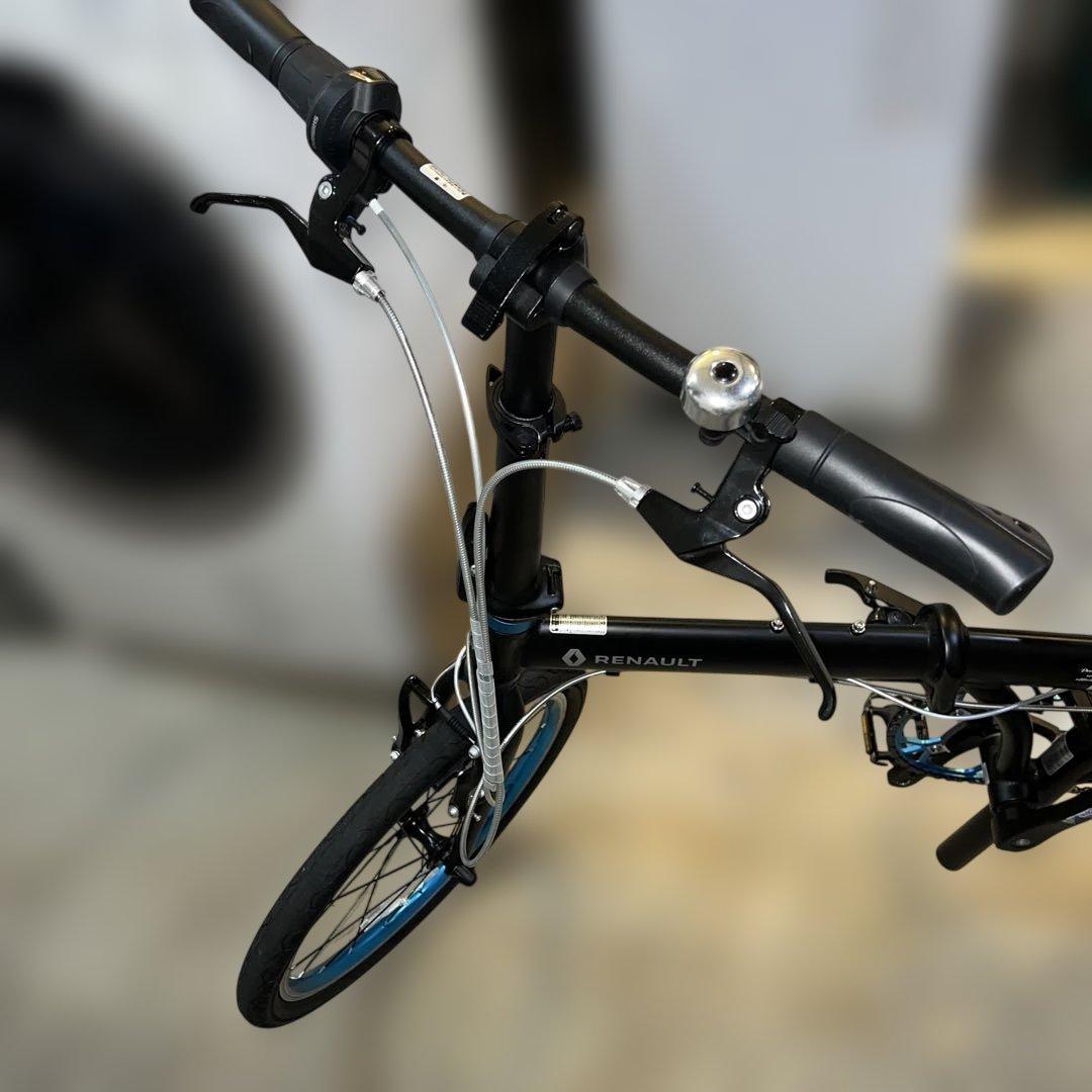 ⭐︎Renault 折りたたみ自転車 20インチ/ライト/サドルカスタム/ルノー