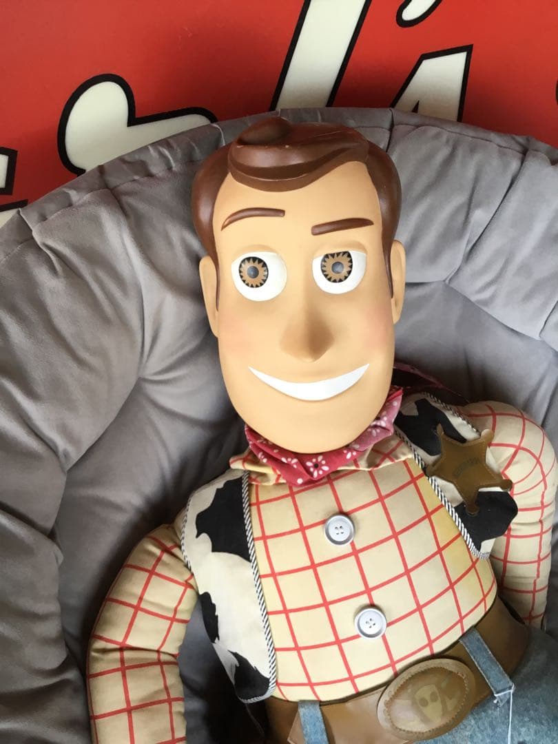 激レア‼️希少‼️120㎝　ウッディ　特大ぬいぐるみ‼️トイストーリー