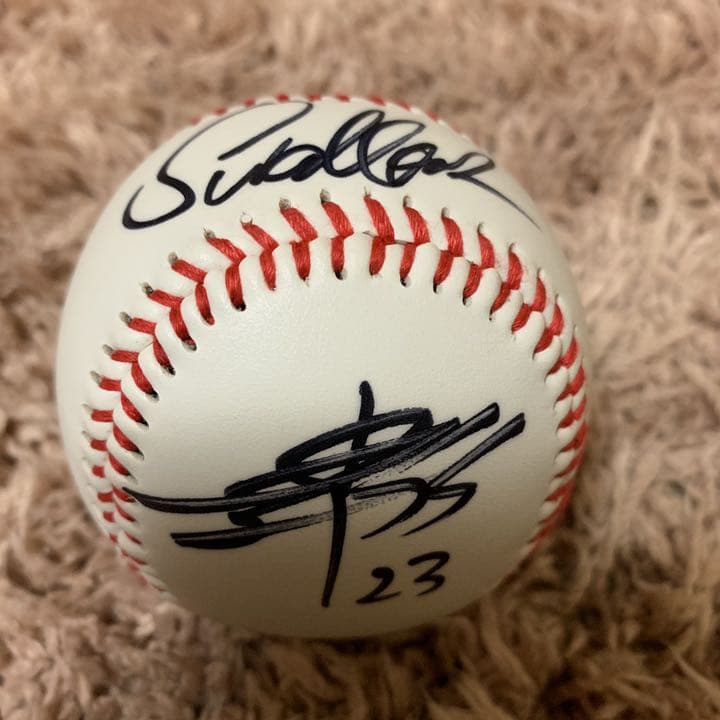 ヤクルトスワローズ 山田哲人 ルーキーイヤー 直筆サインボール