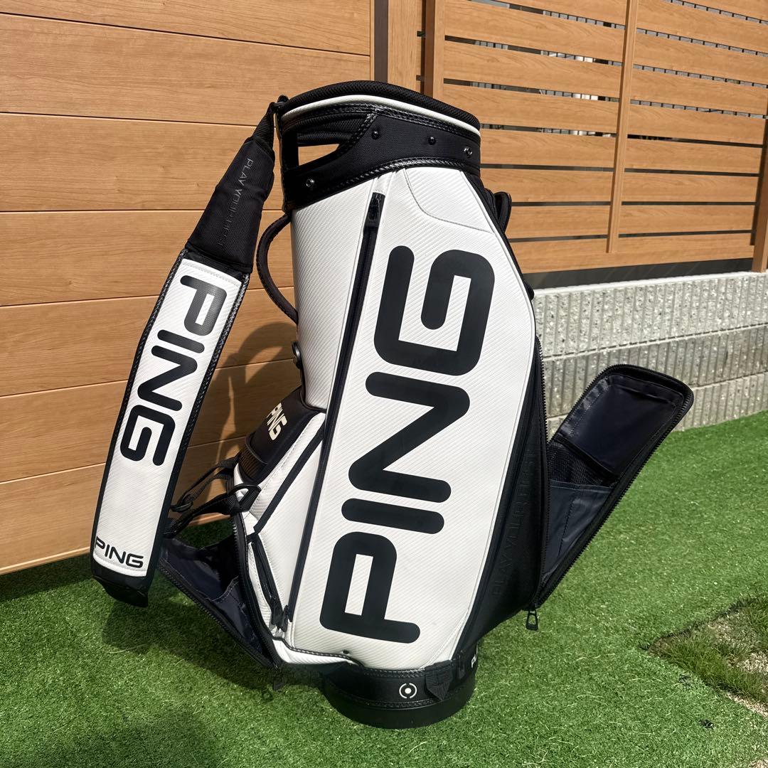 PING　キャディバッグ フラッグシップモデル ※蝉川泰果プロサイン入り