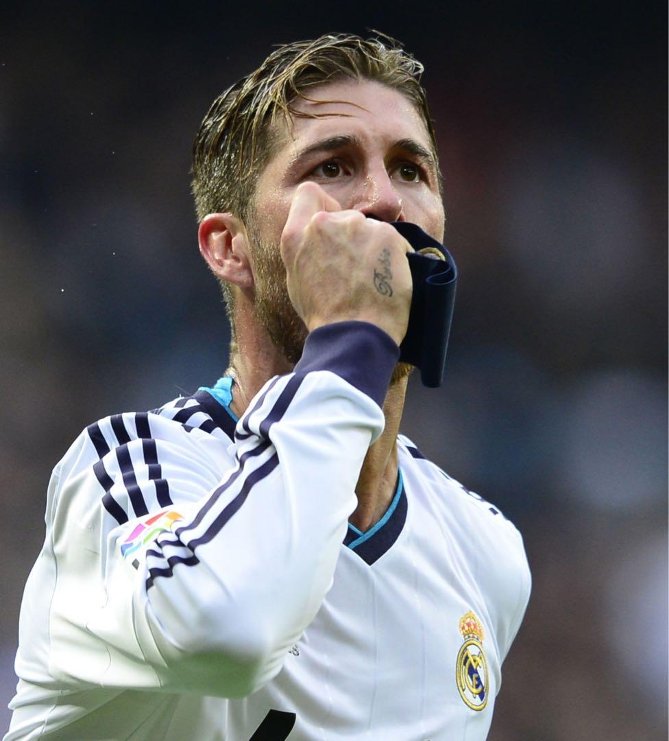 12/13 レアルマドリード #4 RAMOS 選手支給品 実使用