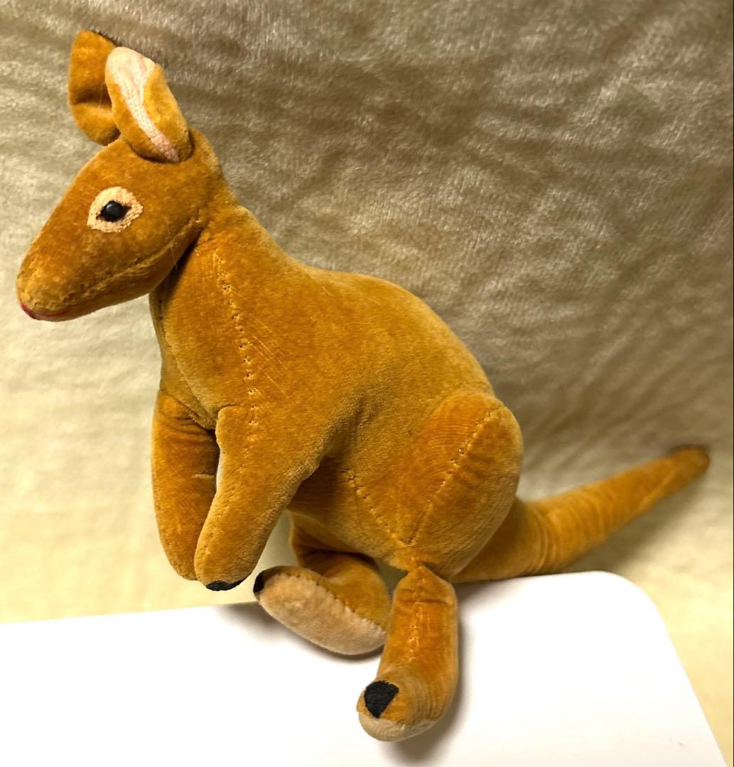 昭和 上野動物園 カンガルー マスコット ぬいぐるみ レトロ ヴィンテージ