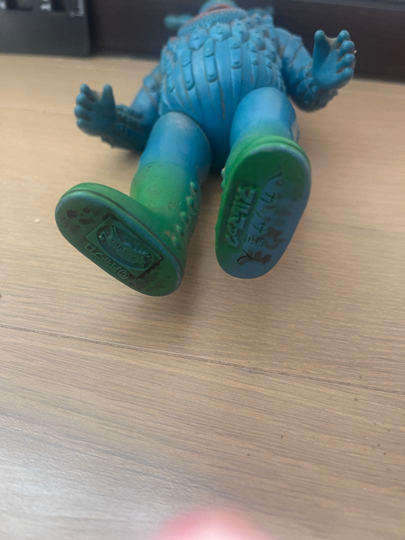 ペガッサ星人　ブルマァク　ソフビ　当時物