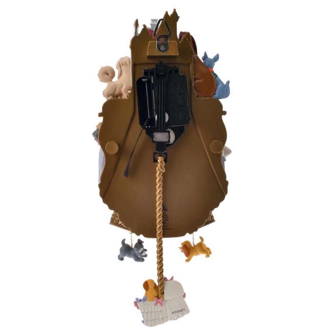 わんわん物語 時計 ライトアップ LADY AND THE TRAMP 70TH