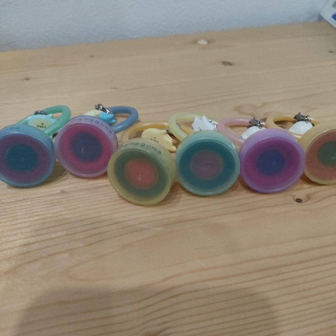 サンエックス　まめゴマ　マスコット付きスタンプ