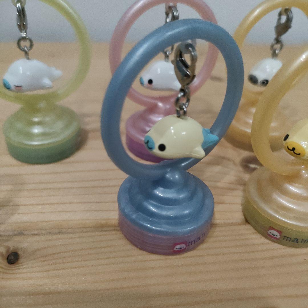 サンエックス　まめゴマ　マスコット付きスタンプ