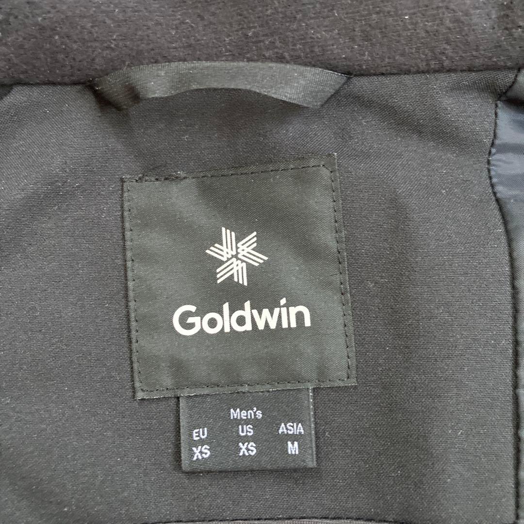 【美品】ゴールドウィンGOLDWINスキーウェア スキー ジャケットMメンズ黒白