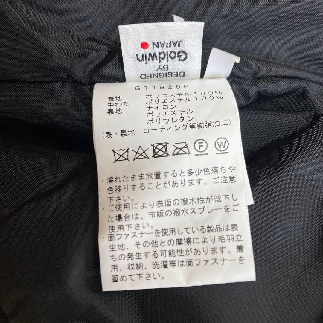 【美品】ゴールドウィンGOLDWINスキーウェア スキー ジャケットMメンズ黒白