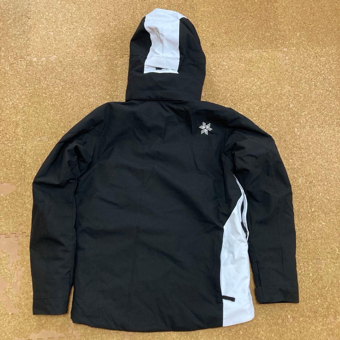 【美品】ゴールドウィンGOLDWINスキーウェア スキー ジャケットMメンズ黒白