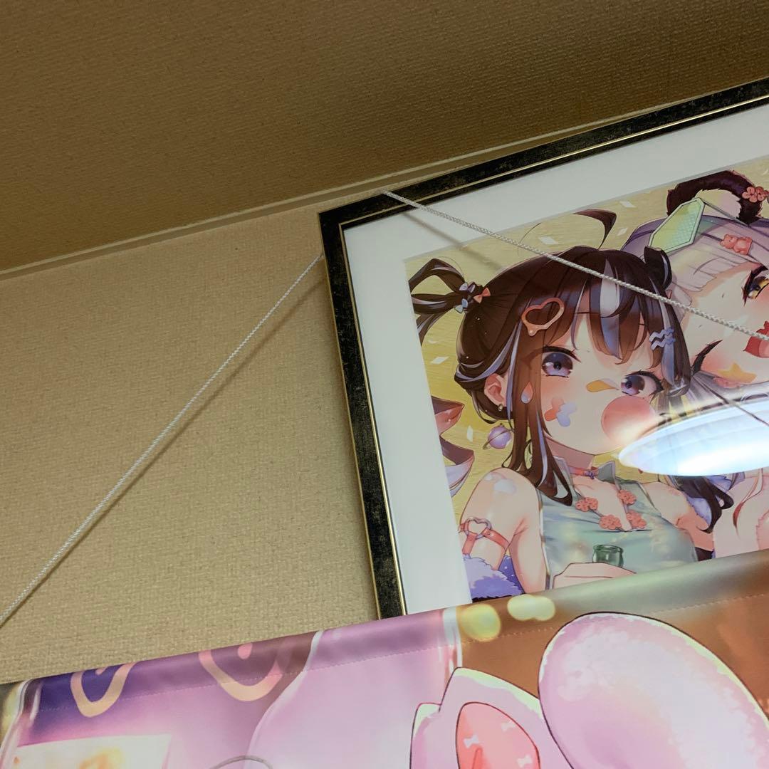 栄乱仮 へんりいだくじ　wチャンス　直筆サイン　特大タペストリーA賞②+①