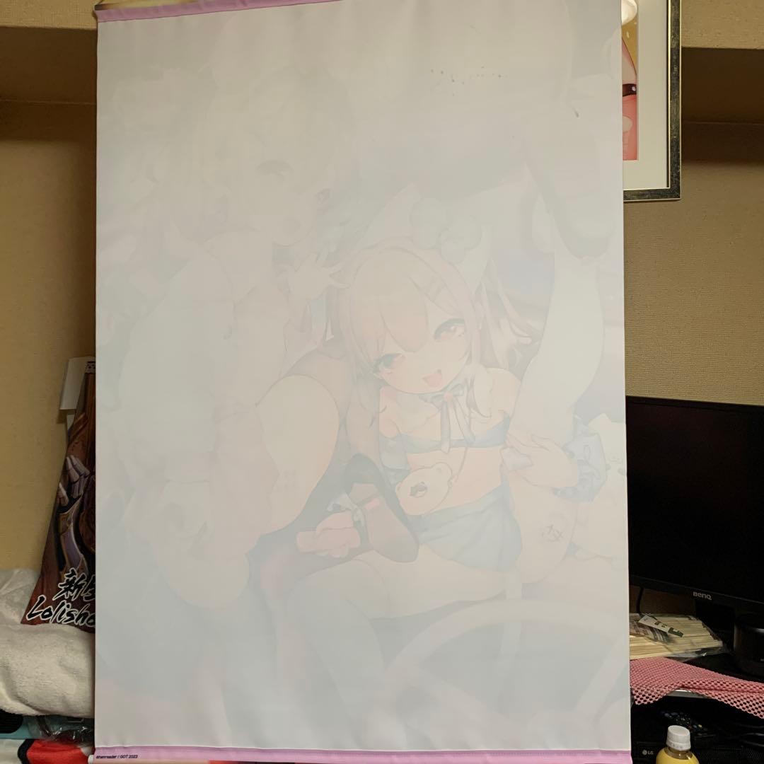 栄乱仮 へんりいだくじ　wチャンス　直筆サイン　特大タペストリーA賞②+①