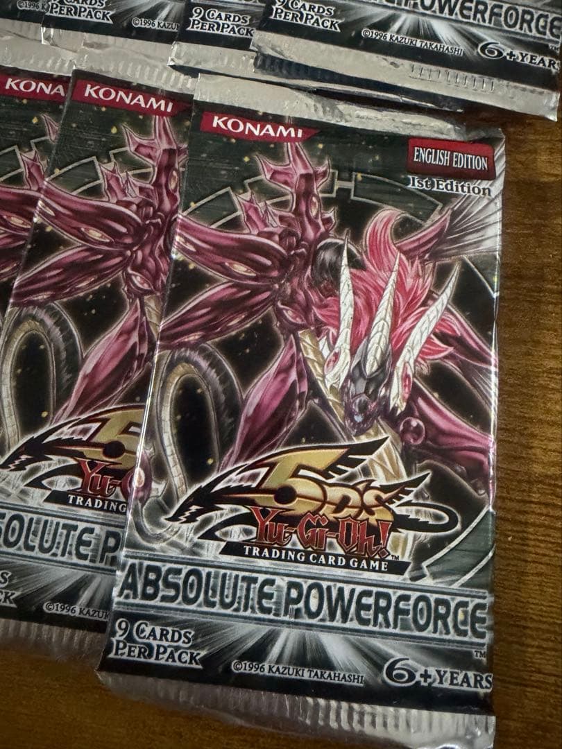 未開封 遊戯王アブソリュート・パワーフォース 絶版レア 英語 14パック