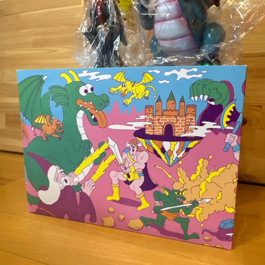 山崎若菜 ドラゴン 魔法使い ゾンビカラー　ソフビ