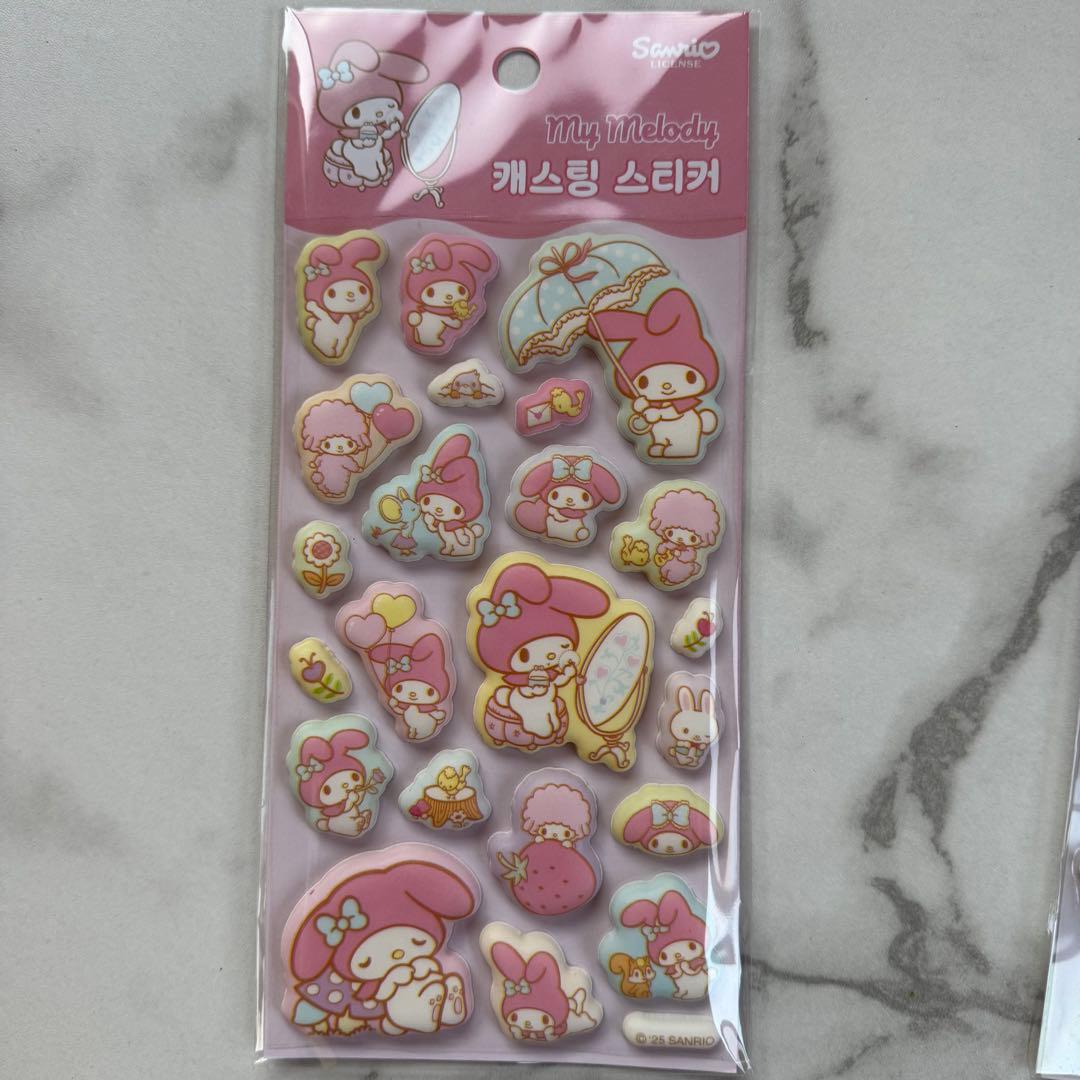 シール　サンリオ　ポケモン　セット　ぷくぷく　ボンボンシール