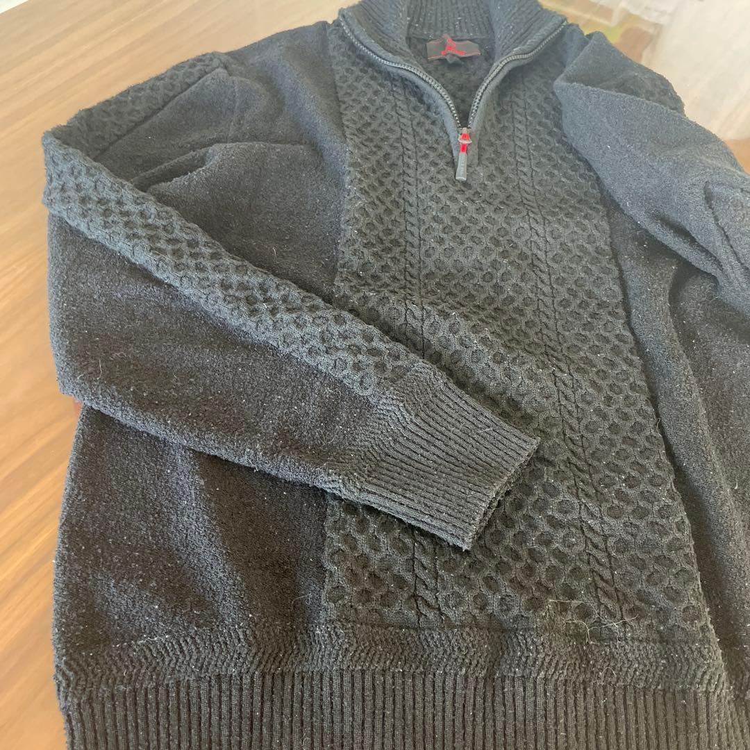 BRIEFING ブラック ハーフジップ セーター　ゴルフ