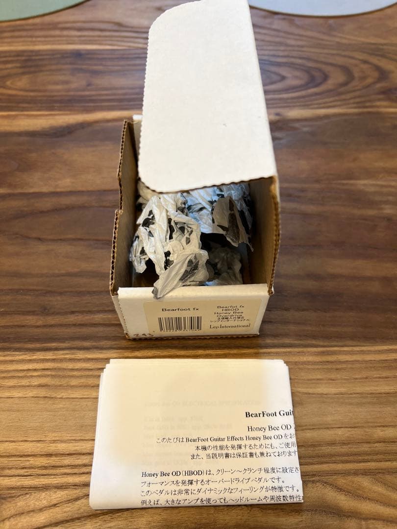 BearFoot Honey Bee OD ギターエフェクター　レア