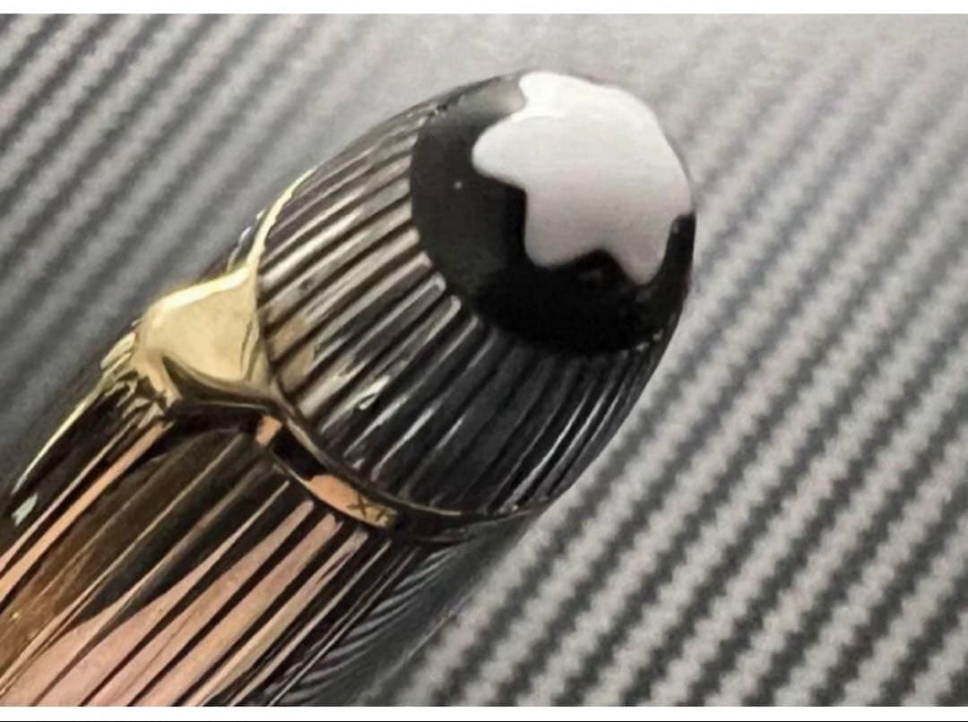 美品 モンブラン マイスターシュテュック 1468 ソリテール 万年筆 M 中字