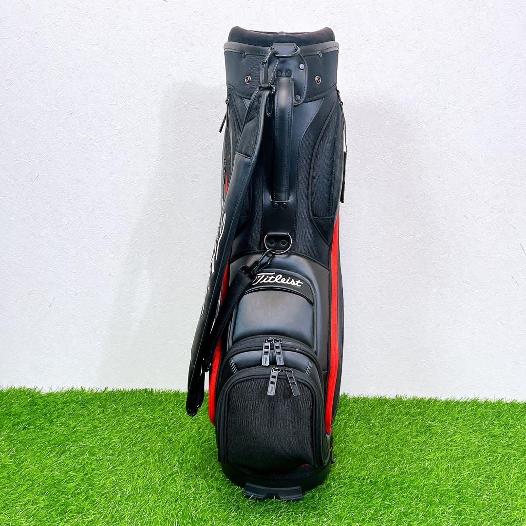 Titleist タイトリスト　キャディバッグ　ジェットブラック　ミドルサイズ