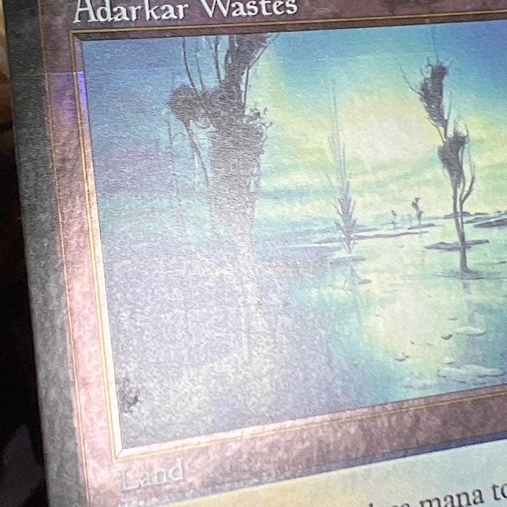 アダーカー荒原　foil 7版　英語版