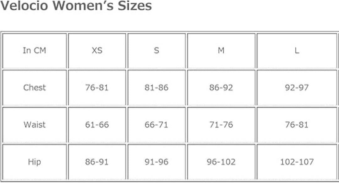 Velocio サイクルジャージ ロングスリーブ 春夏 S レディース