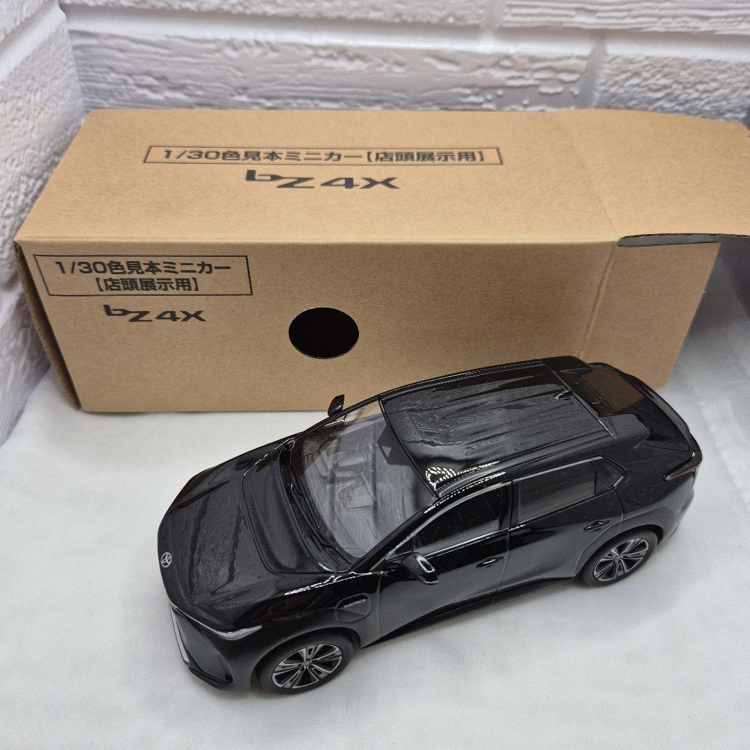 【匿名配送·非売品】トヨタ 新型bz4X ミニカー ブラック 202 黒