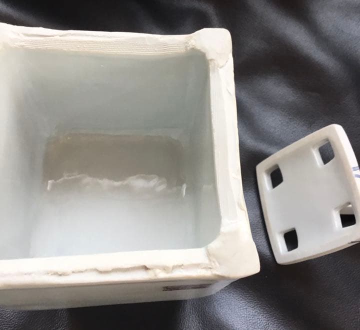 売り切り　逸品　九谷焼　人間国宝候補　武腰潤　雀の香瓶　稀少な二重箱　共箱