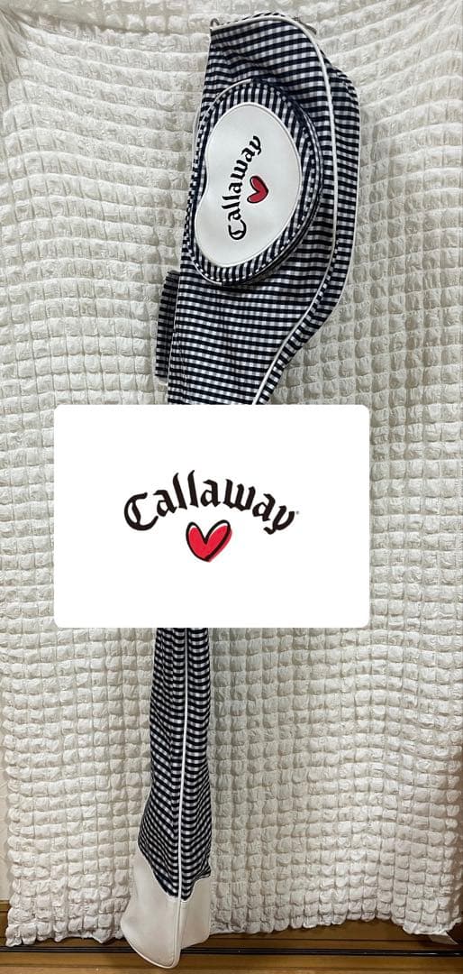 【大人気完売モデル❣️】ラブキャロウェイ ゴルフ クラブケース　ギンガムチェック