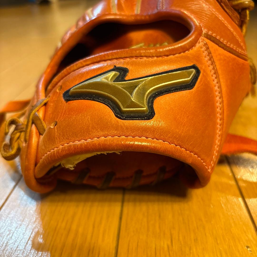 Global Elite 軟式グローブ オレンジ