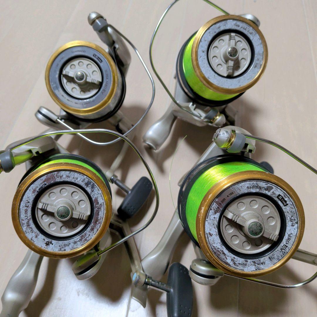 シマノ スーパーエアロEV 4台セット 日本製 JAPAN SHIMANO