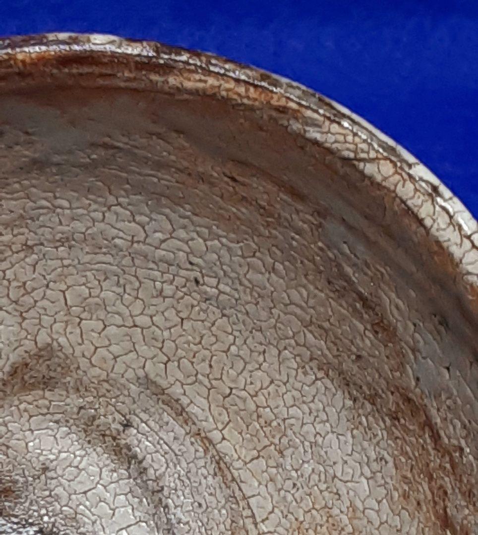 古い刷毛目茶碗　抹茶茶碗　茶道具　　古陶器