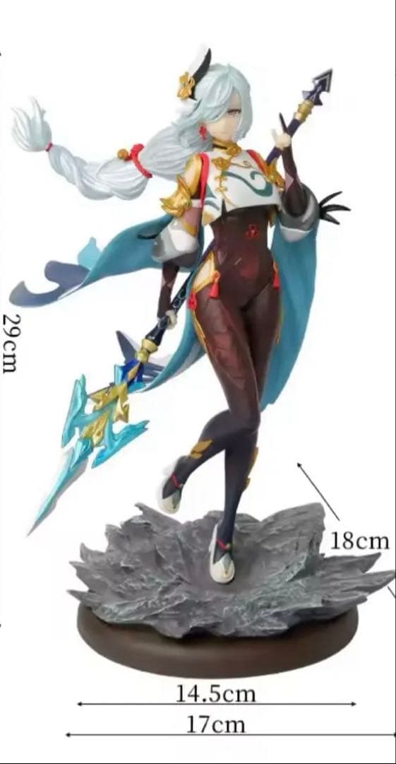 原神フィギュア　申鶴未使用未開封　箱別折り畳み