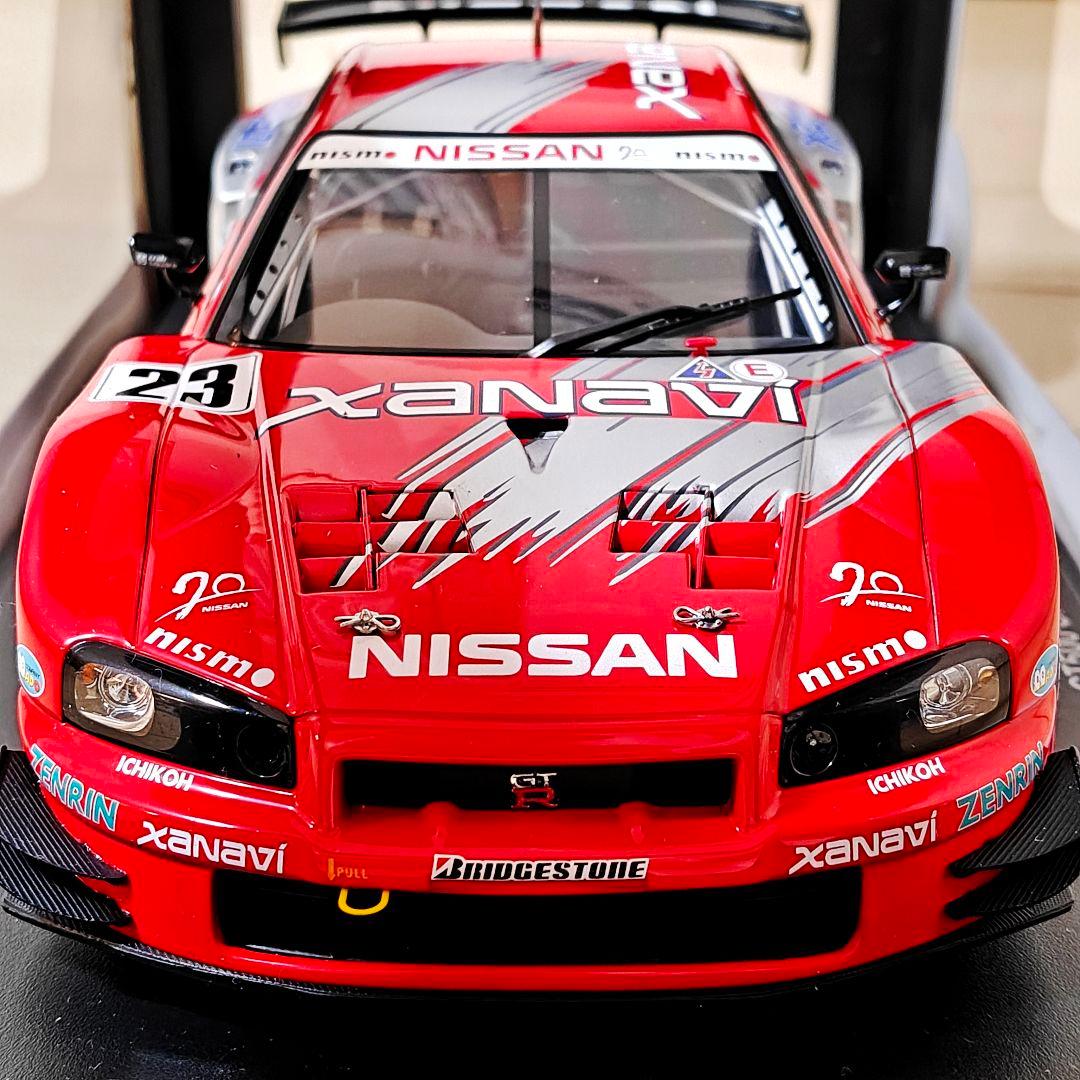 AUTOart 1/18 ザナヴィ ニスモ GT-R #23 2003 JGTC