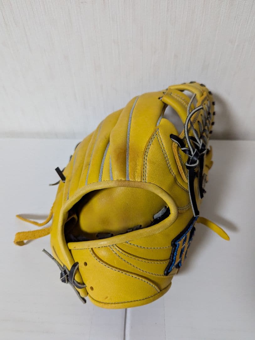 HI-GOLD　HG　ハイゴールド　グローブ　軟式グローブ　イエロー　ブルー