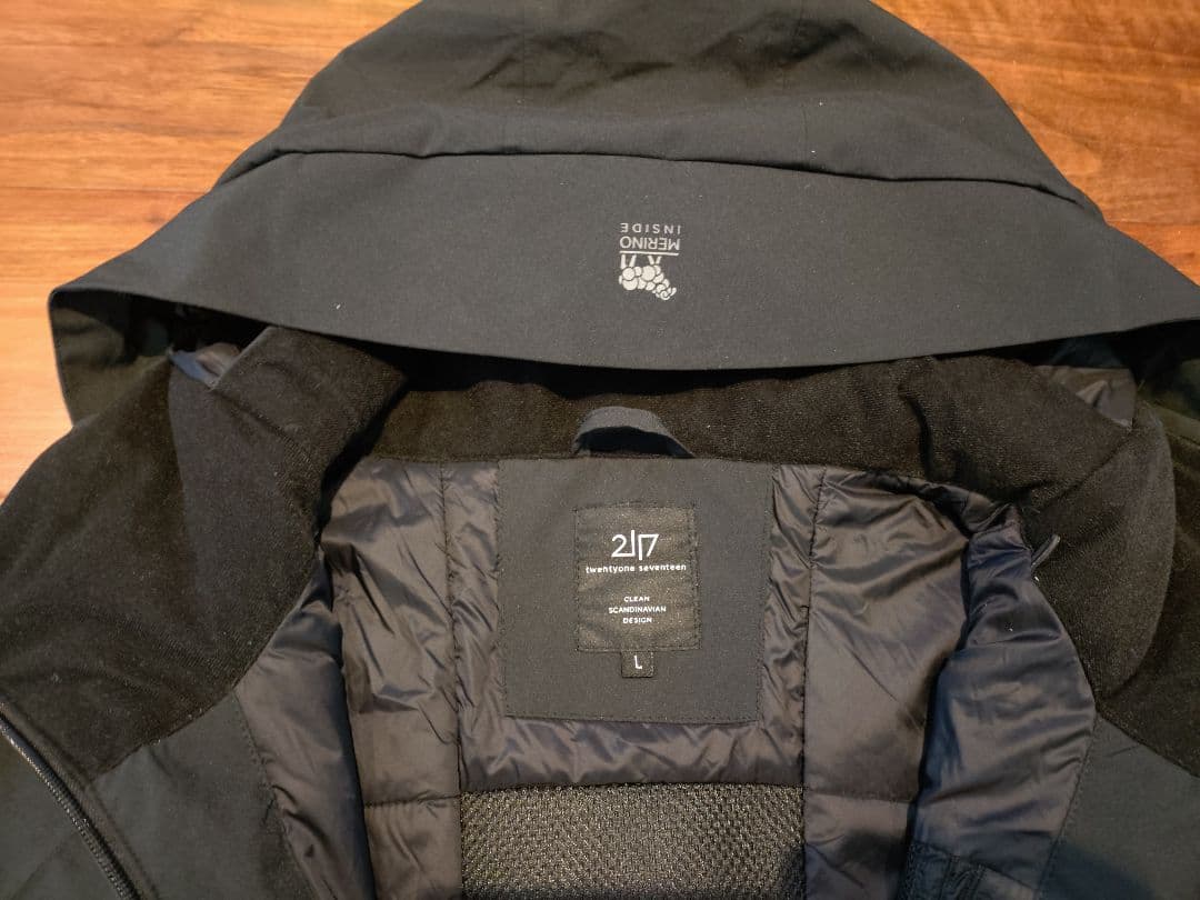 《ひろ》美品 2117 of Sweden Edum ジャケット L 黒