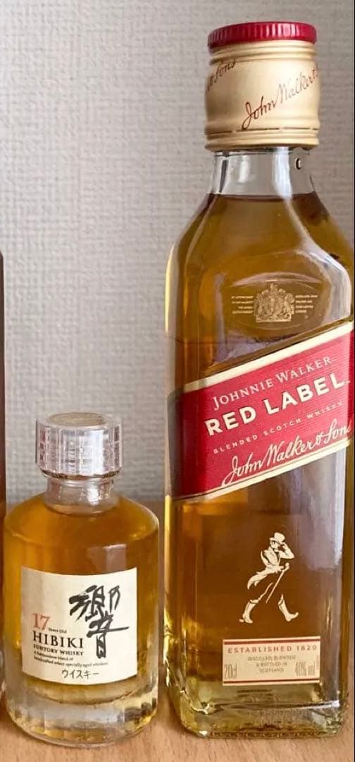 響 17年 50ml & RED LABEL 200ml