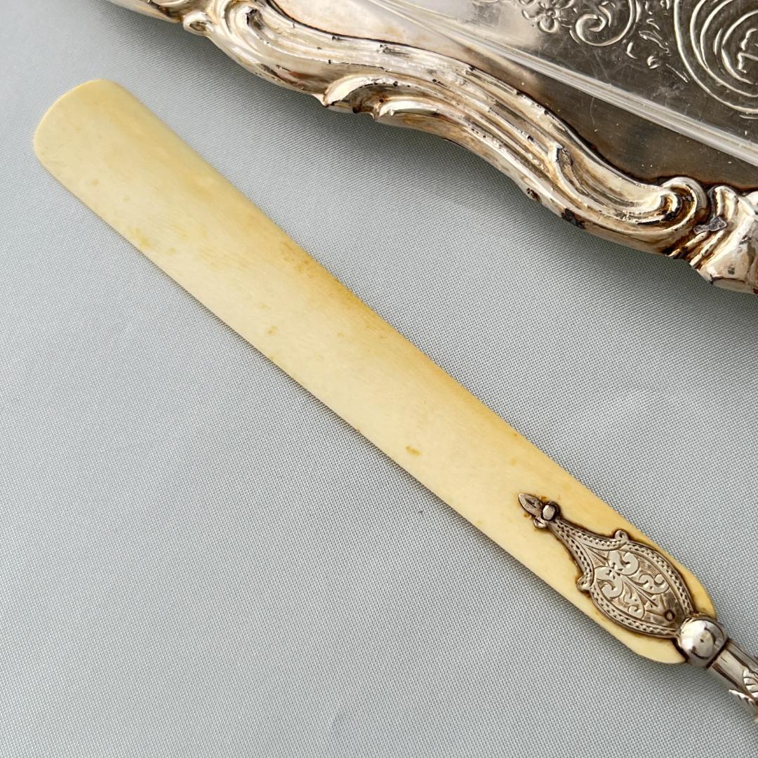 【Adie & Lovekin Ltd】【純銀ハンドル】レターナイフ 1889年