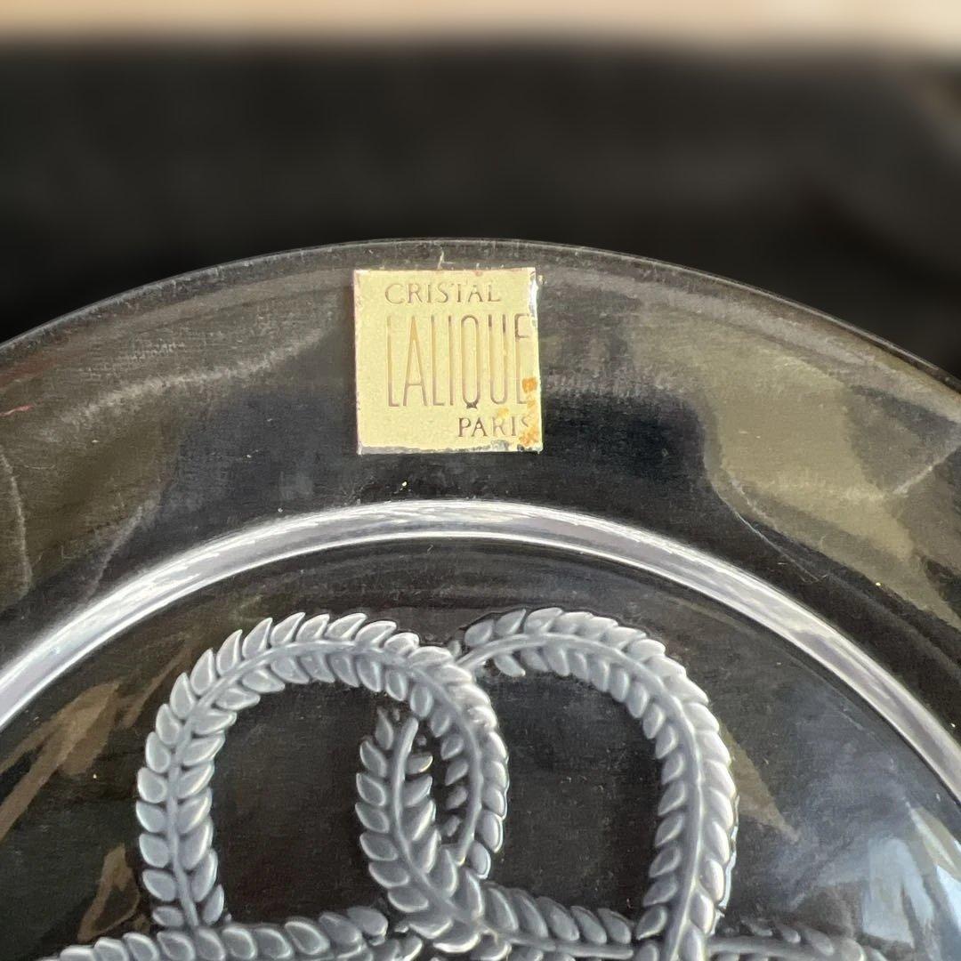 ルネ・ラリック　クリスタルガラス皿　6/6