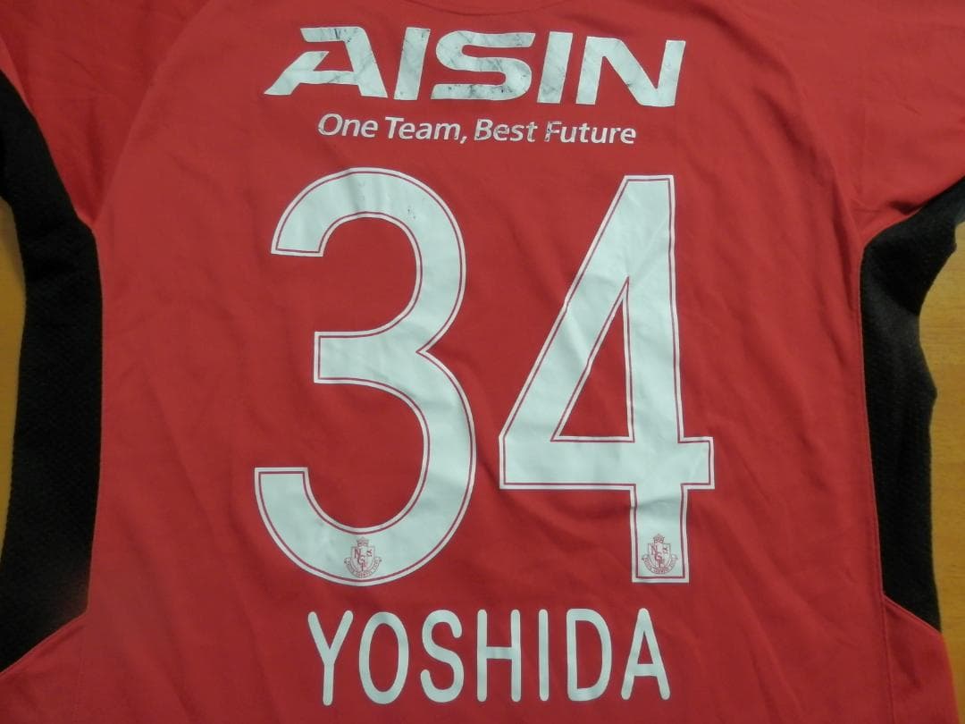 【NEW】【吉田眞紀人】【Jリーグパッチ付】名古屋グランパス(2011/12)