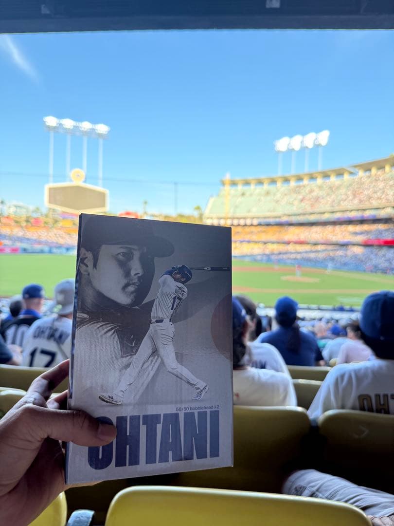 【入手困難】球場配布限定　大谷翔平　50/50ボブルヘッド　打者/バッター版④