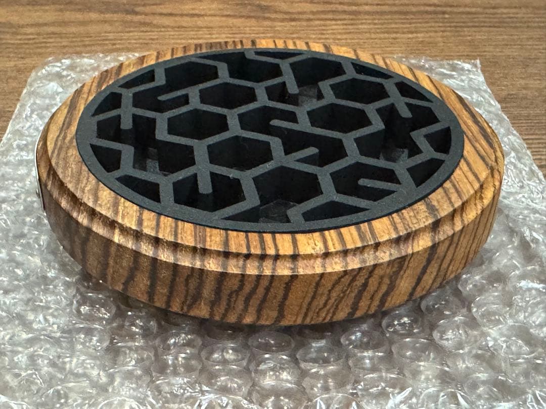 XWAG PRODUCTS X-TAGE ROUNDM コースター ゼブラウッド