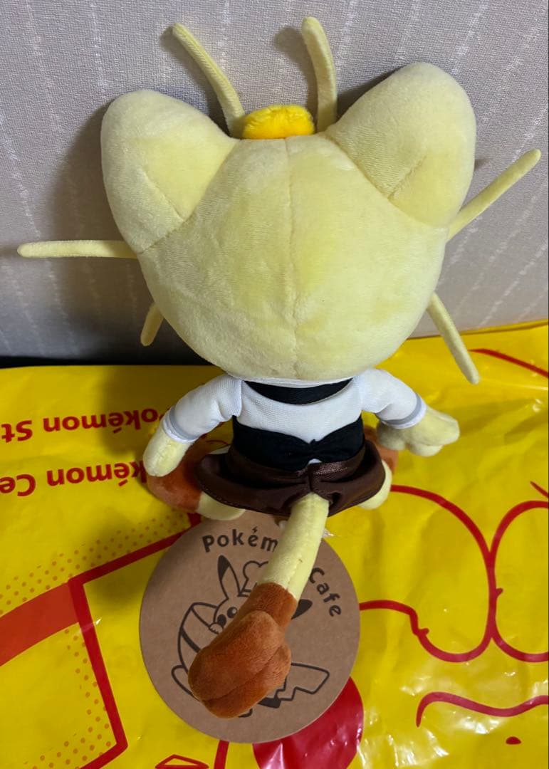 【タグ付き】 Pokemon Cafe ニャース ぬいぐるみ ポケモンカフェ