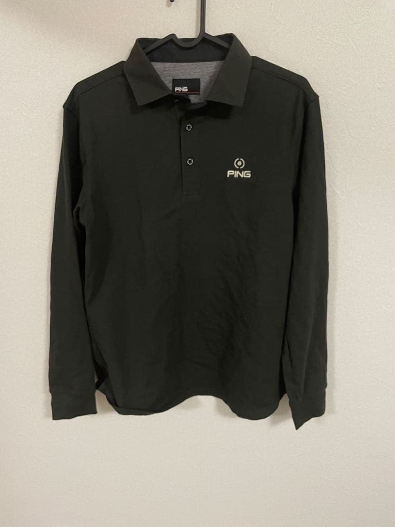 PING 長袖ポロシャツ　ゴルフ