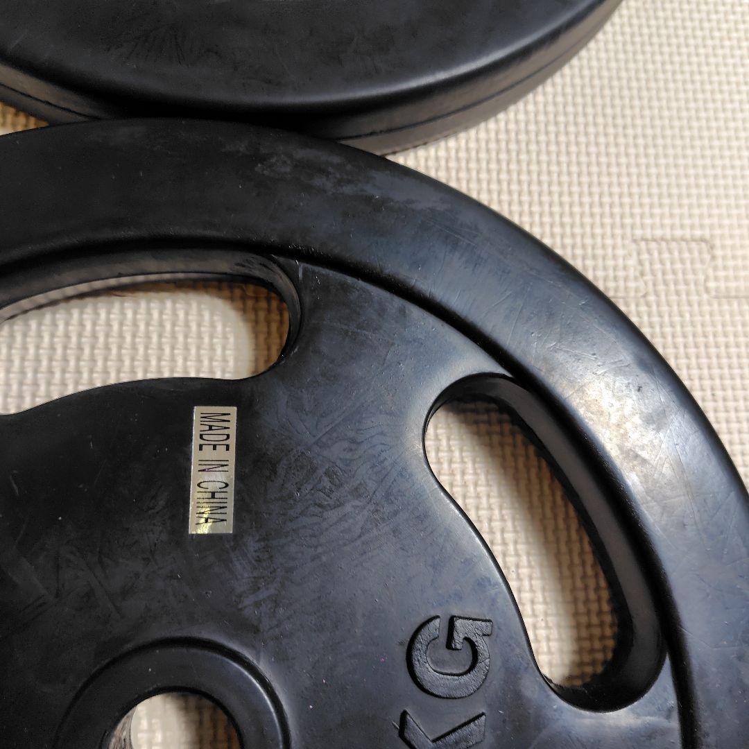 IVANKO ダンベルプレート 10kg 2枚セット ラバープレート 28mm