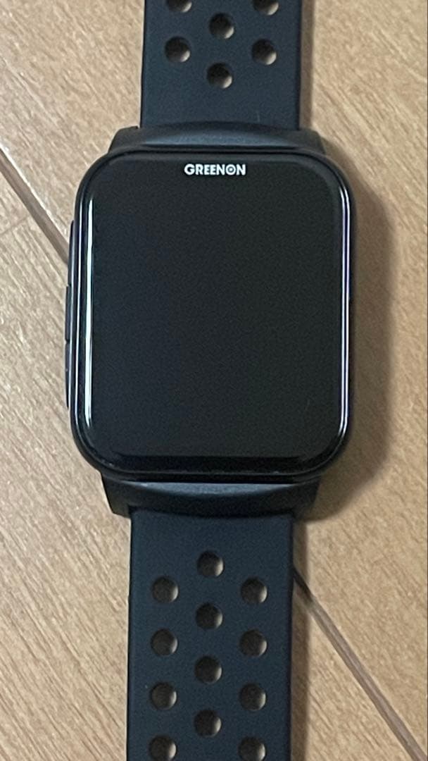 GREENON GPSウォッチ GS501 ブラック 充電ケーブル付き