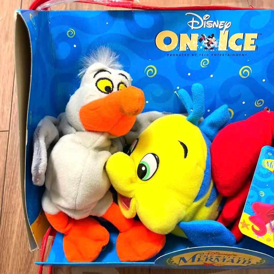ディズニーオンアイス　リトルマーメイド　人形セット　ディズニー　シー
